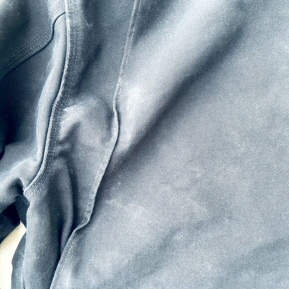 Carhartt Men's Vintage 2XL Black Blanket Lined Canvas Chore Coat Jacket - Picture 10 of 13